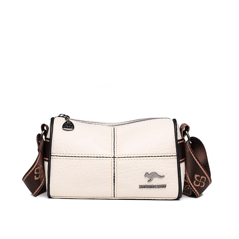100% Leather Shoulder Messenger Bags for Women