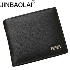 Premium Leather Men Wallets Cowhide Short Wallet Portefeuille Homme