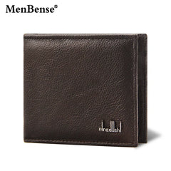 Real Cowhide Men Wallets Short Portefeuille Homme Gift