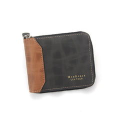 Real Cowhide Men Wallets Short Wallet Portefeuille Homme Business
