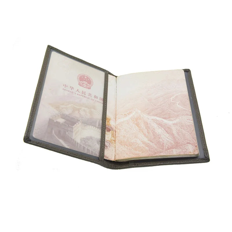 Leather Passport Holder Case for Passport Wallet