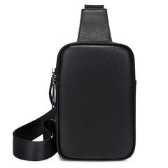 Soft Cowhide Women Chest Bag High Quality Leather Female Shoulder Handbag