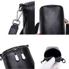 Leather Women Handbag Cowhide Crossbody Shoulder Bag