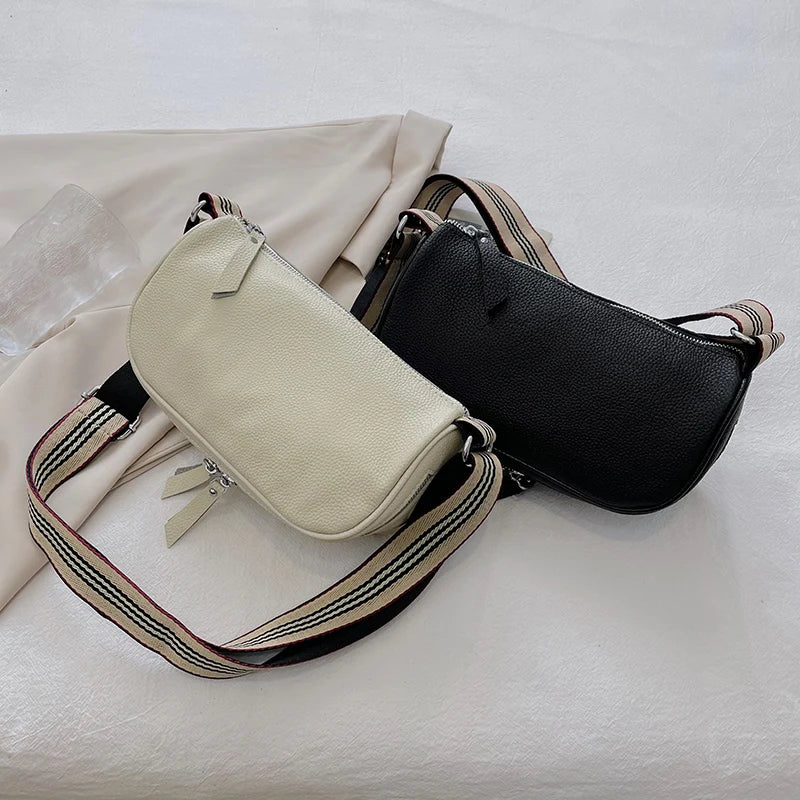 Soft Natural Cowhide Women's Bag - Leather Women Handbag