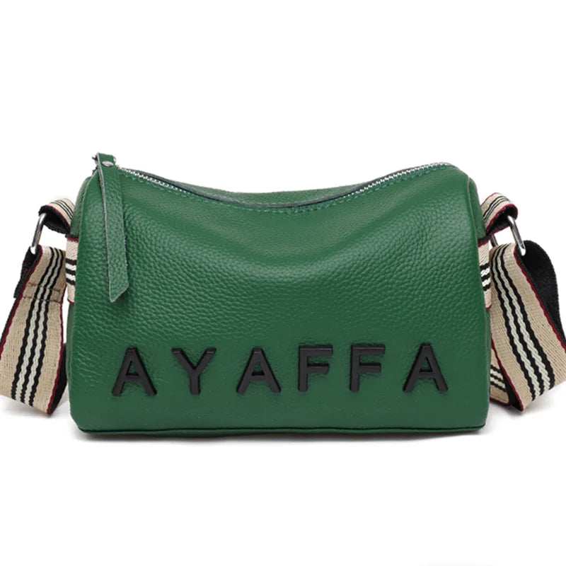 Leather Women Handbags Cowhide Shoulder Bags Lady Tote Female Messenger
