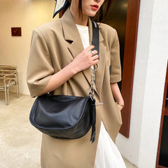 High-Quality Leather Women's Shoulder Bag