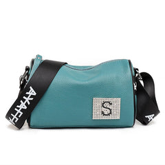 High Soft Leather Women Handbags Cowhide Female Shoulder Bag