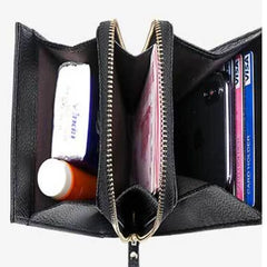 Women's Leather Crossbody Messenger Bag Multi-functional Shoulder Bag