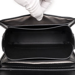 Cowhide Wide Strap Shoulder Bags for Women Chain Messenger Crossbody Bags