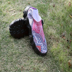 Mesh Platform Sneakers Non-slip Outdoor Running Shoes
