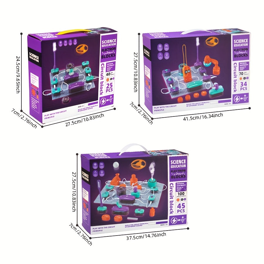 Children's Circuit Experiment Game Electronic Exploration Kit