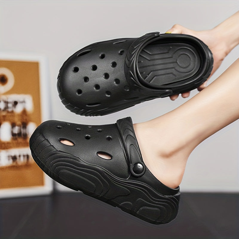 Women's Hollow Out Platform Clogs Slide Sandals
