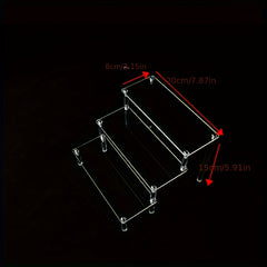 Acrylic Ladder Stand for Perfume Desktop Decoration
