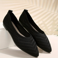 Women's Point Toe Casual Breathable Walking Shoes