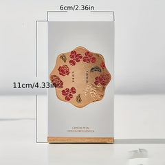 Crystal Changing Petal Lipstick Golden Foil Moisturizing Lip Balm