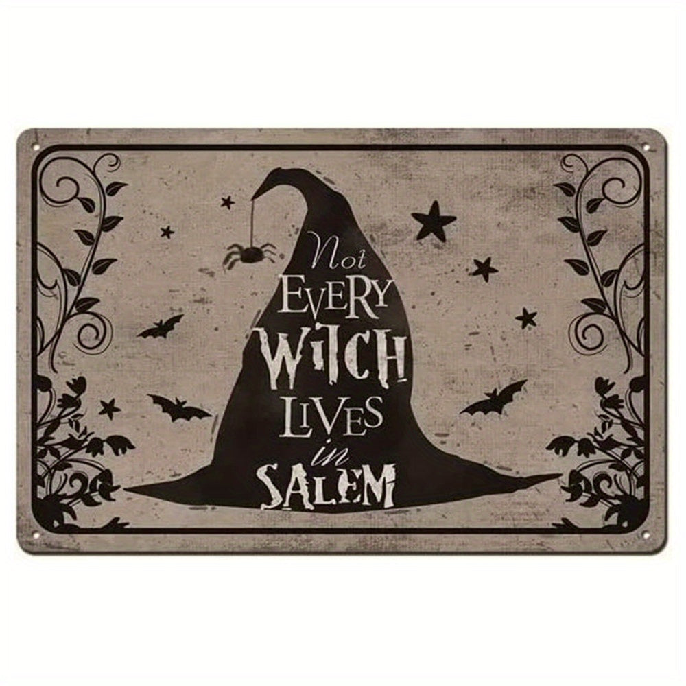 Witches Parking All Others Will Be Toad Halloween Decoration Iron Poster