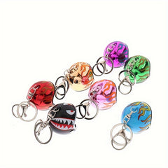 Mini Motorcycle Helmet Keychain Bag Pendant Decoration
