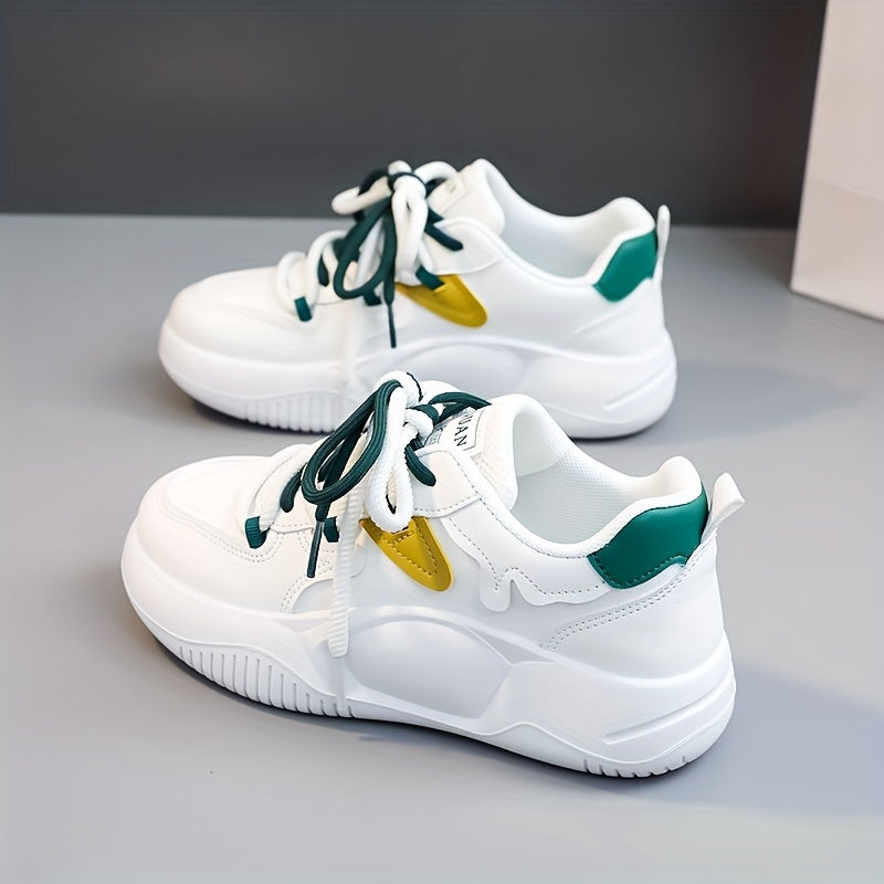 Women's Chunky Sneakers Lightweight Thick Bottom Sport Shoes