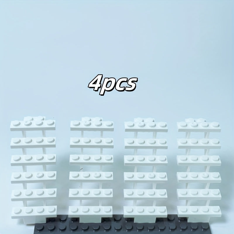 Set of 4 Staircase Bricks Building Blocks for DIY Toy House And Garden