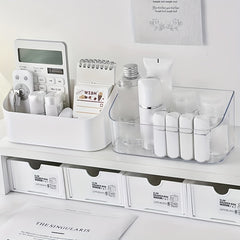 Desktop Cosmetic Storage Box Plastic Drawer Skin Care Shelf Organizer