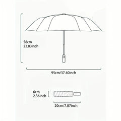 Floral Double Layer Sunshade Umbrella UV Protection Rain Or Shine Dual Use