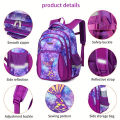 Kids Large Capacity Backpack for School and Travel