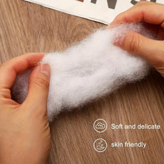 Polyester Fiber Fill for Crafts DIY Small Dolls