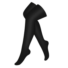 4 Pairs Thigh High Copper Sports Compression Socks For Women Men 15-25 Mmhg