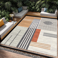 Soft Geometric Carpet Floor Mat Non Slip Area Rugs Washable