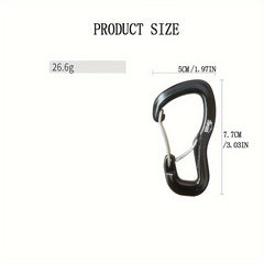 Multifunctional Aluminum Mountaineering Hanging Buckle