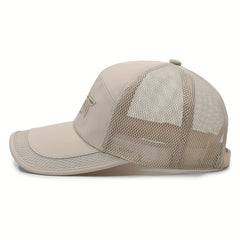 Summer Men's Baseball Cap Outdoor Sun Hat Mesh Cap