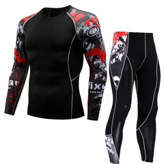 Men's Quick Dry Fitness Suit for Basketball Running Yoga