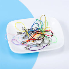 100Pcs Lanyard Cord Lobster Clasp Christmas Bell Keychain Hooks
