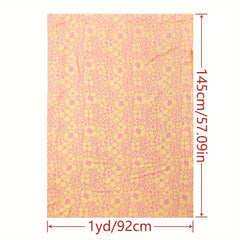 1yd Faux Cotton Fabric DIY Clothes Dress Pants Fabric Quilt Covering