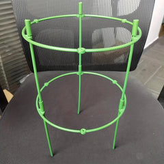 Adjustable Green Plant Support Stake for Garden - Metal Plant Trellis