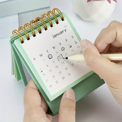 Banana Green Desk Calendar for Office Decoration
