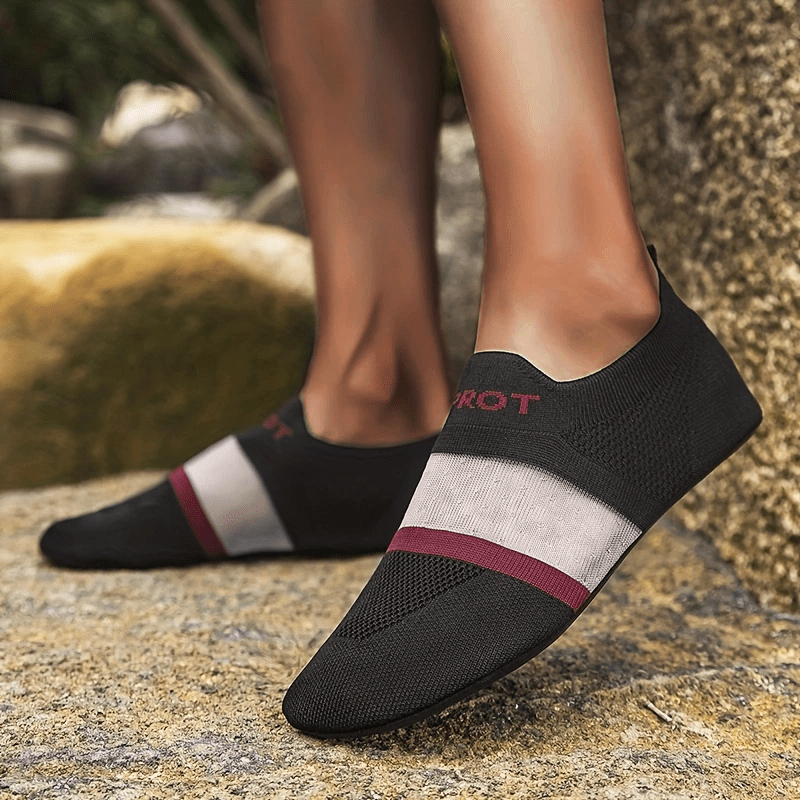 Women's Letter Mesh Water Socks Quick Drying Beach Shoes