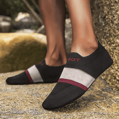 Women's Letter Mesh Water Socks Quick Drying Beach Shoes