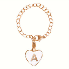 1pc ID Initial Letter Charm Water Bottle Decorative Pendant Cup Accessories