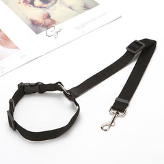 Pet Car Seat Belt and Leash for Safe Travel with Your Dog or Cat