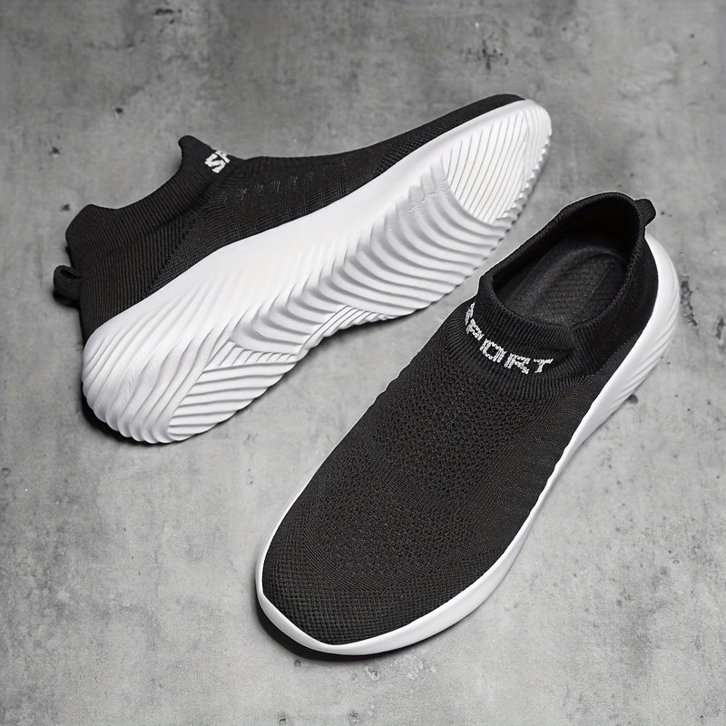 Men's Slip-On Sock Sneakers Lightweight Athletic Shoes