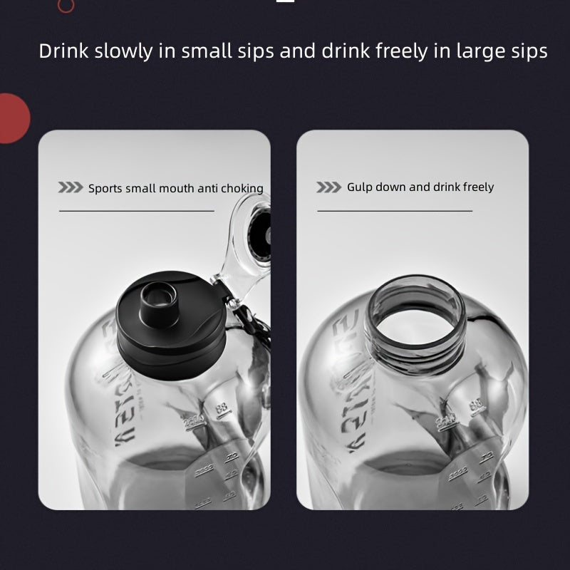7L Large Capacity Sports Water Bottle Portable Plastic Cup