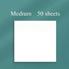 50 Transparent Sticky Notes for Studying Office Error Correction