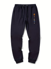 Planet Pattern Casual Stretch Joggers Men s Sweatpants For Spring