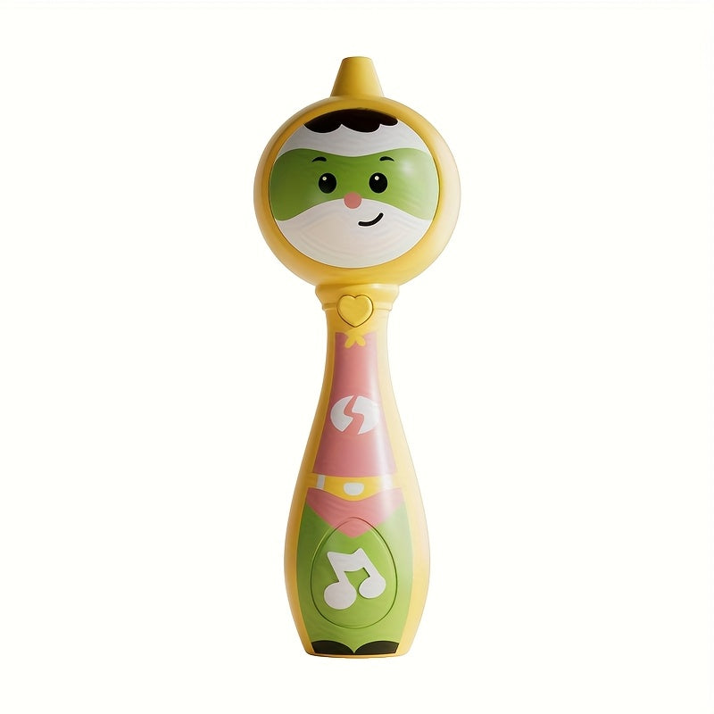 Baby Groove Toy Maracas Musical Rattles Soft Tactile Learning Toy for Infants