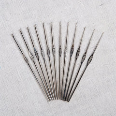 8pcs Small Sweater Needles Lace Crochet Needles DIY Wool Thread Weaving Needles