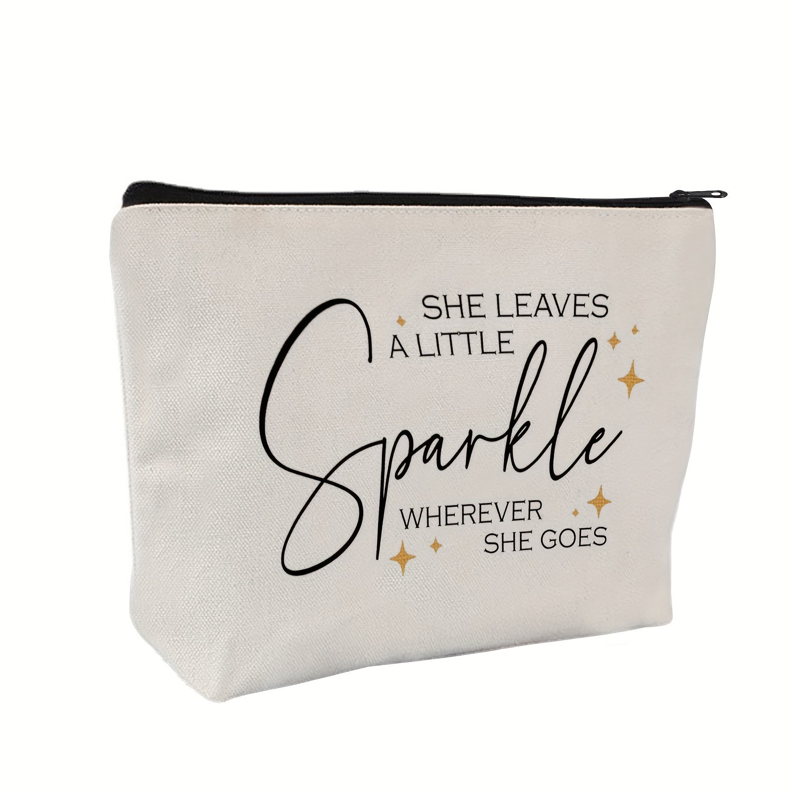 She Leaves A Little Sparkle Makeup Bag Gift