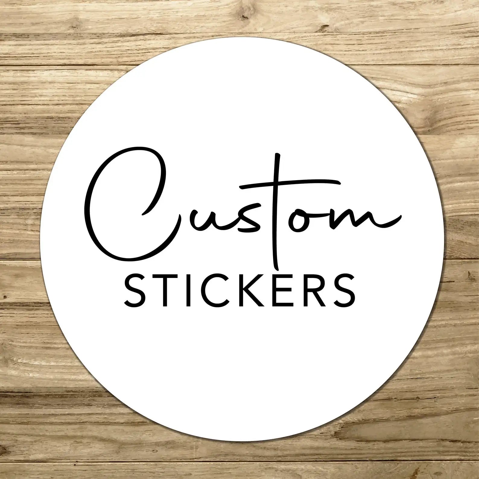 100pcs Personalised Wedding Favor Stickers - Love is Sweet Enjoy This Treat