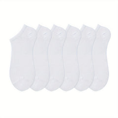 6 Pairs Soft & Lightweight Ankle Socks Women's Stockings