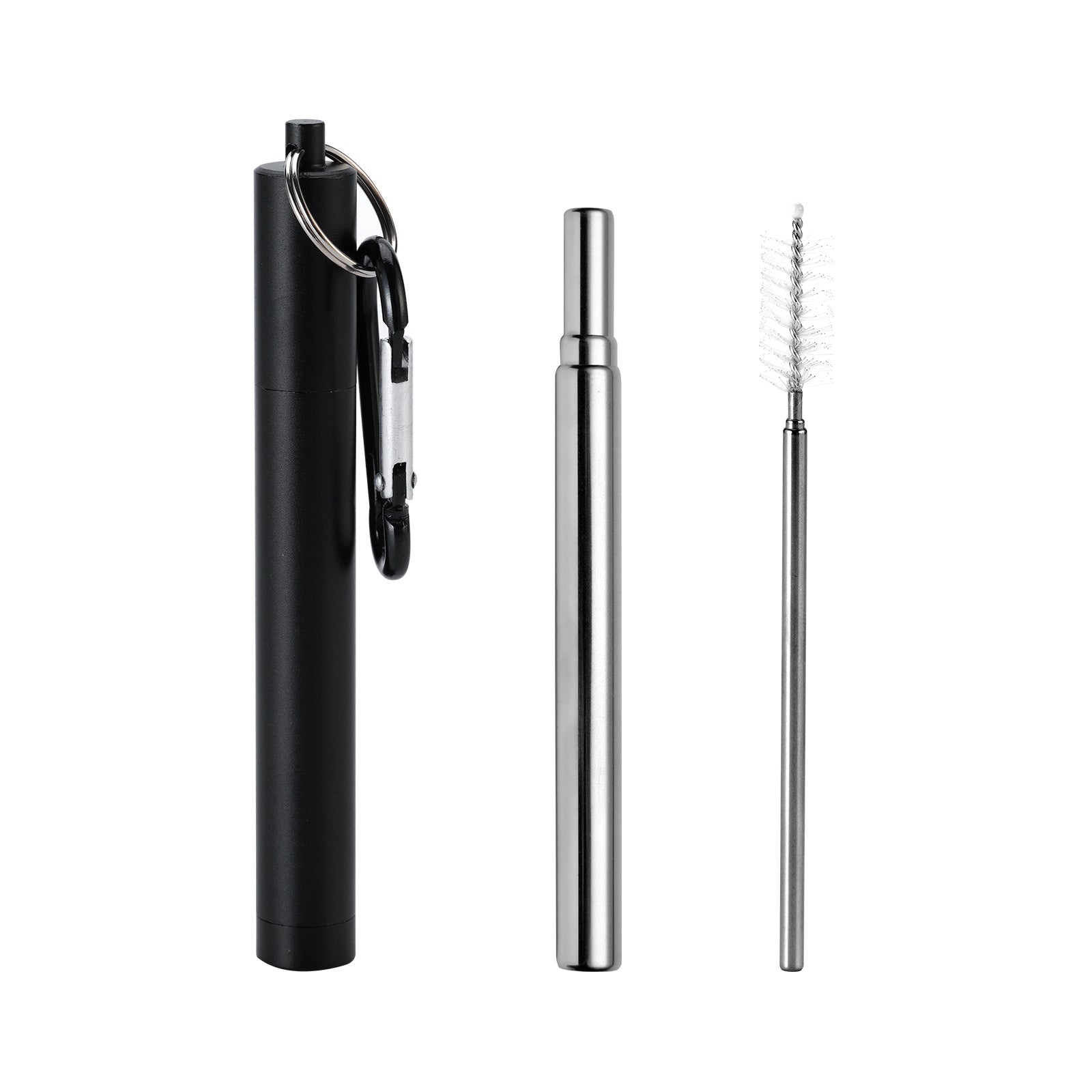 Portable Telescopic Straw Set Stainless Steel